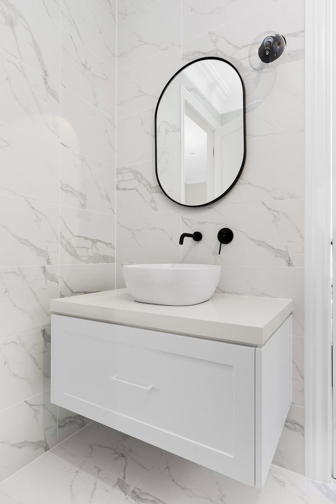 Shaker style vanity - Kellyville, Sydney