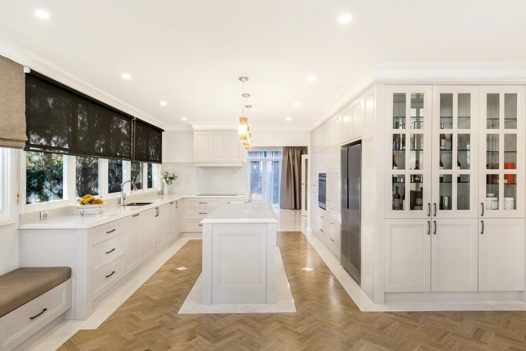AFTER Turramurra Renovation, Polyurethane French Provincial Style Kitchen