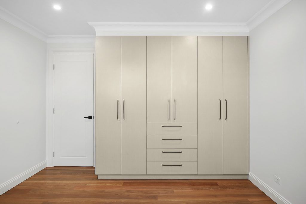 Timber Laminate wardrobe - Earlwood, Sydney