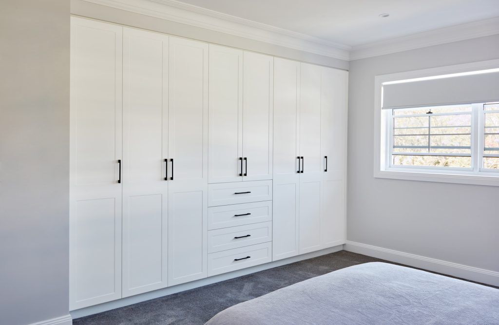 Polyurethane Shaker Style wardrobe - Belmore, Sydney