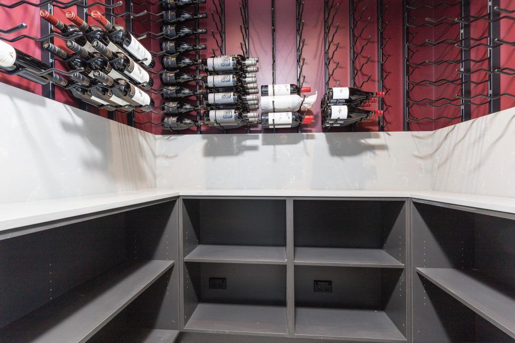 Polytec Cinder Matt Laminate Wine Cellar - Freshwater, Sydney