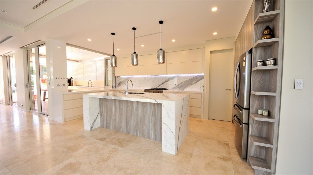 Sans Souci Sydney, Satin Polyurethane and Cleaf Timber Grain kitchen