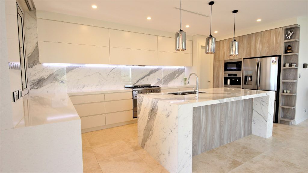 Sans Souci Sydney, Satin Polyurethane and Cleaf Timber Grain kitchen