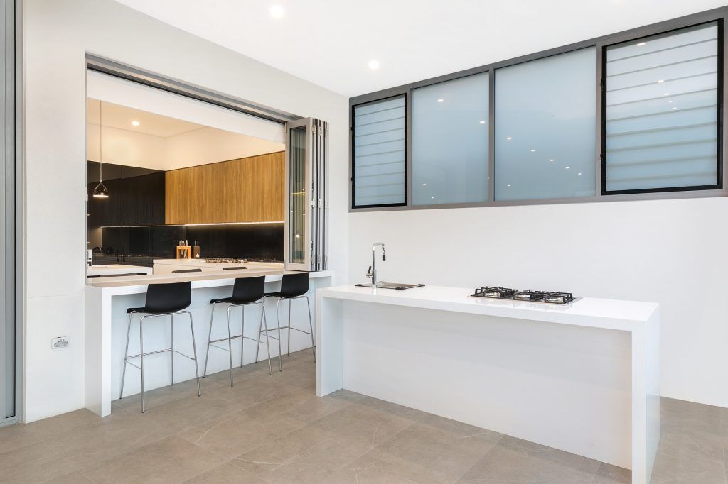 Waterproof Polyurethane outdoor kitchen - Guildford West, Sydney