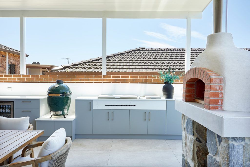 Weatherproof Outdoor Cabinets with built-in BBQ - Belmore, Sydney