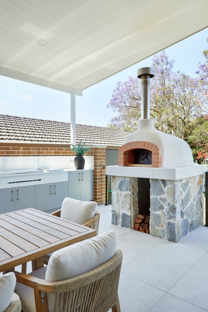 Weatherproof Outdoor Cabinets with built-in BBQ - Belmore, Sydney